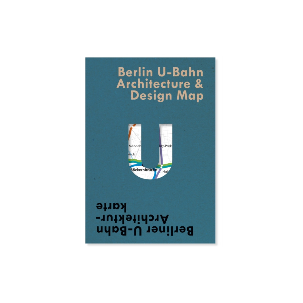 Produktbild för Berlin U-Bahn Architecture & Design Map