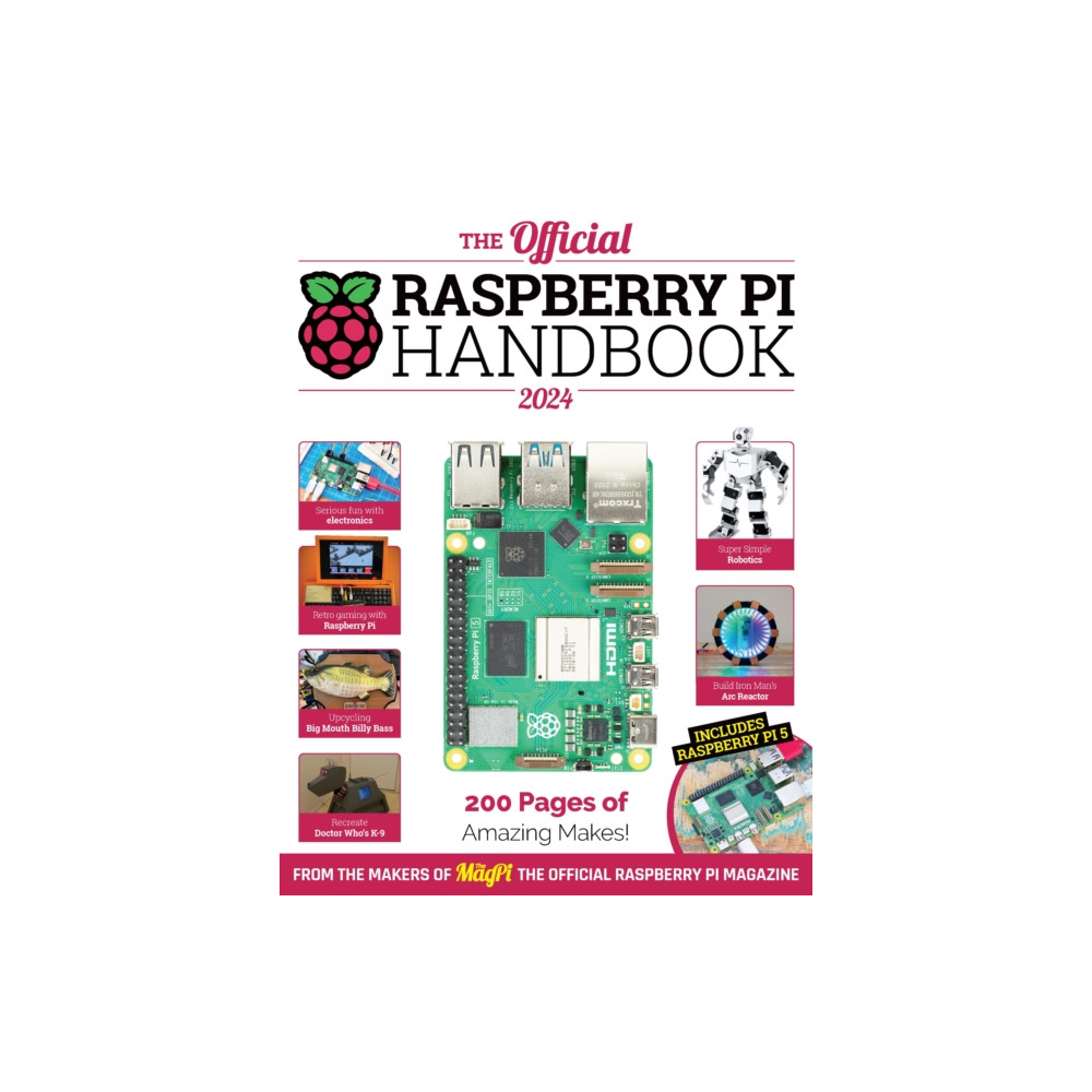 Produktbild för The Official Raspberry Pi Handbook (häftad, eng)