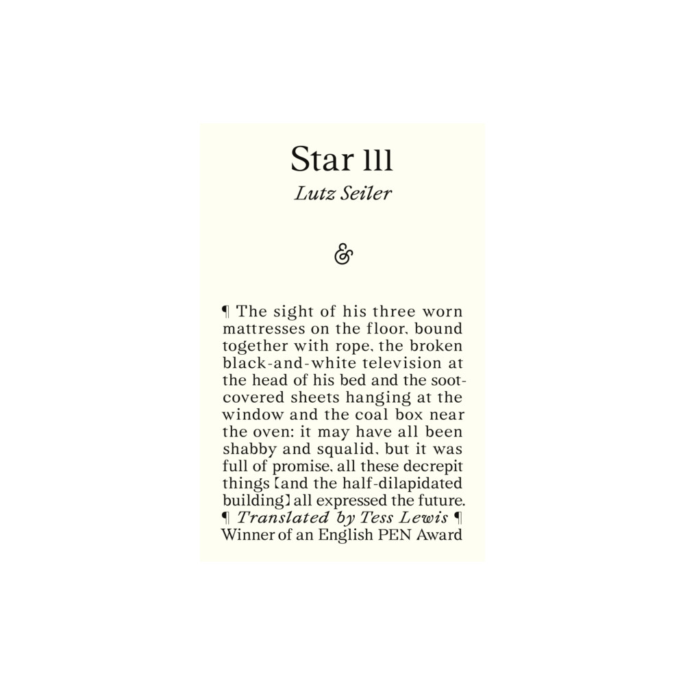 Produktbild för Star 111 (häftad, eng)