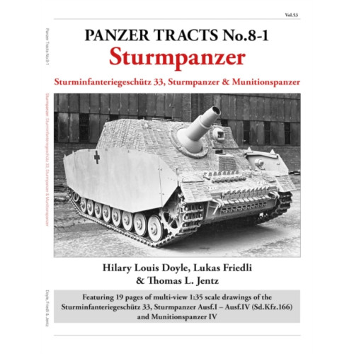 Panzerwrecks Limited Panzer Tracts No.8-1: Sturmpanzer (häftad, eng)