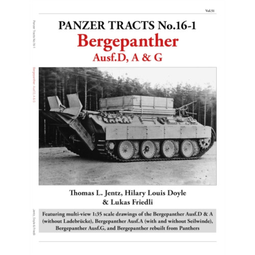 Panzerwrecks Limited Panzer Tracts No.16-1: Bergepanther (häftad, eng)