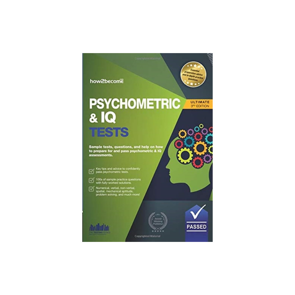 Produktbild för Psychometric & IQ Tests (häftad, eng)