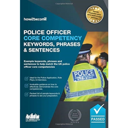 How2become Ltd Police Officer Core Competency Keywords, Phrases & Sentences (häftad, eng)