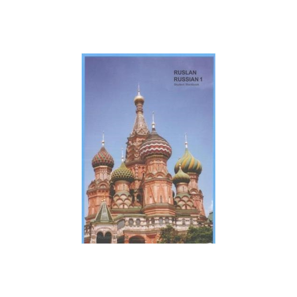 Produktbild för Ruslan Russian 1: a communicative Russian course. Student Workbook with free audio download (häftad, eng)