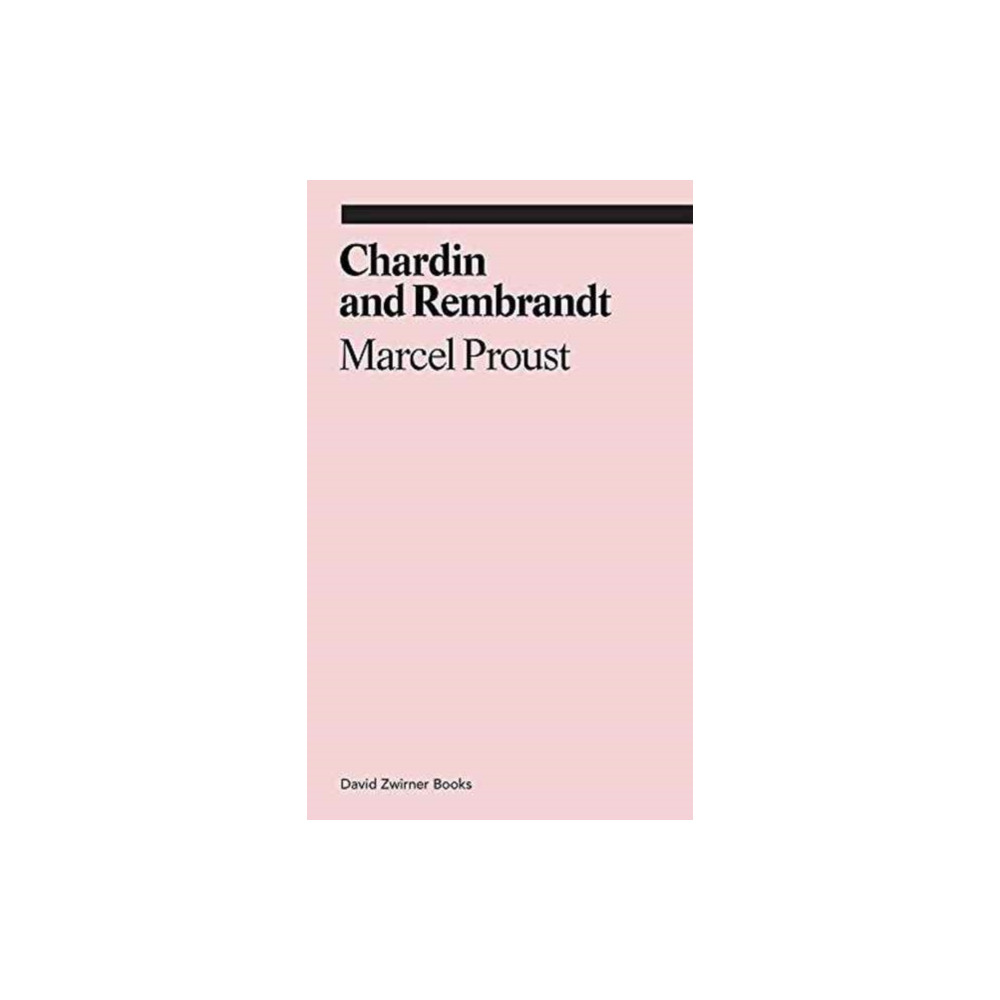 Produktbild för Chardin and Rembrandt (häftad, eng)