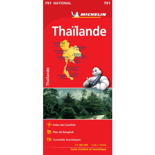 Michelin Editions Des Voyages Thailand - Michelin National Map 751