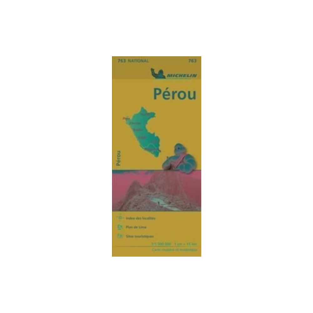 Produktbild för Peru - Michelin National Map 763