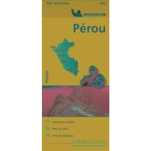 Michelin Editions Des Voyages Peru - Michelin National Map 763