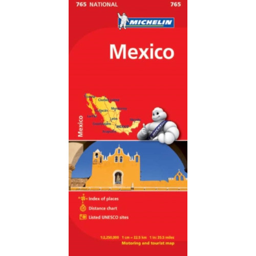 Michelin Editions Des Voyages Mexico - Michelin National Map 765