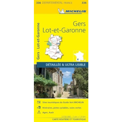 Michelin Editions Des Voyages Gers  Lot-et-Garonne - Michelin Local Map 336