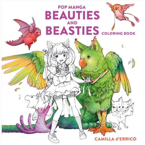 Potter/Ten Speed/Harmony/Rodale Pop Manga Beauties and Beasties Coloring Book (häftad, eng)