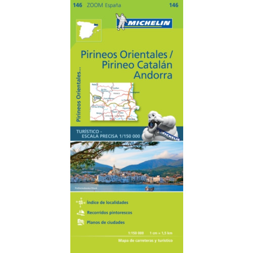 Michelin Editions Des Voyages Pirineos Orientales - Zoom Map 146