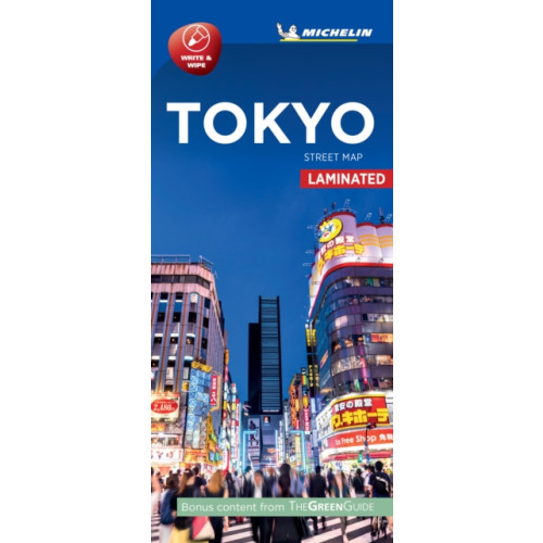 Michelin Editions Des Voyages Tokyo- Michelin City Map Laminated 9219