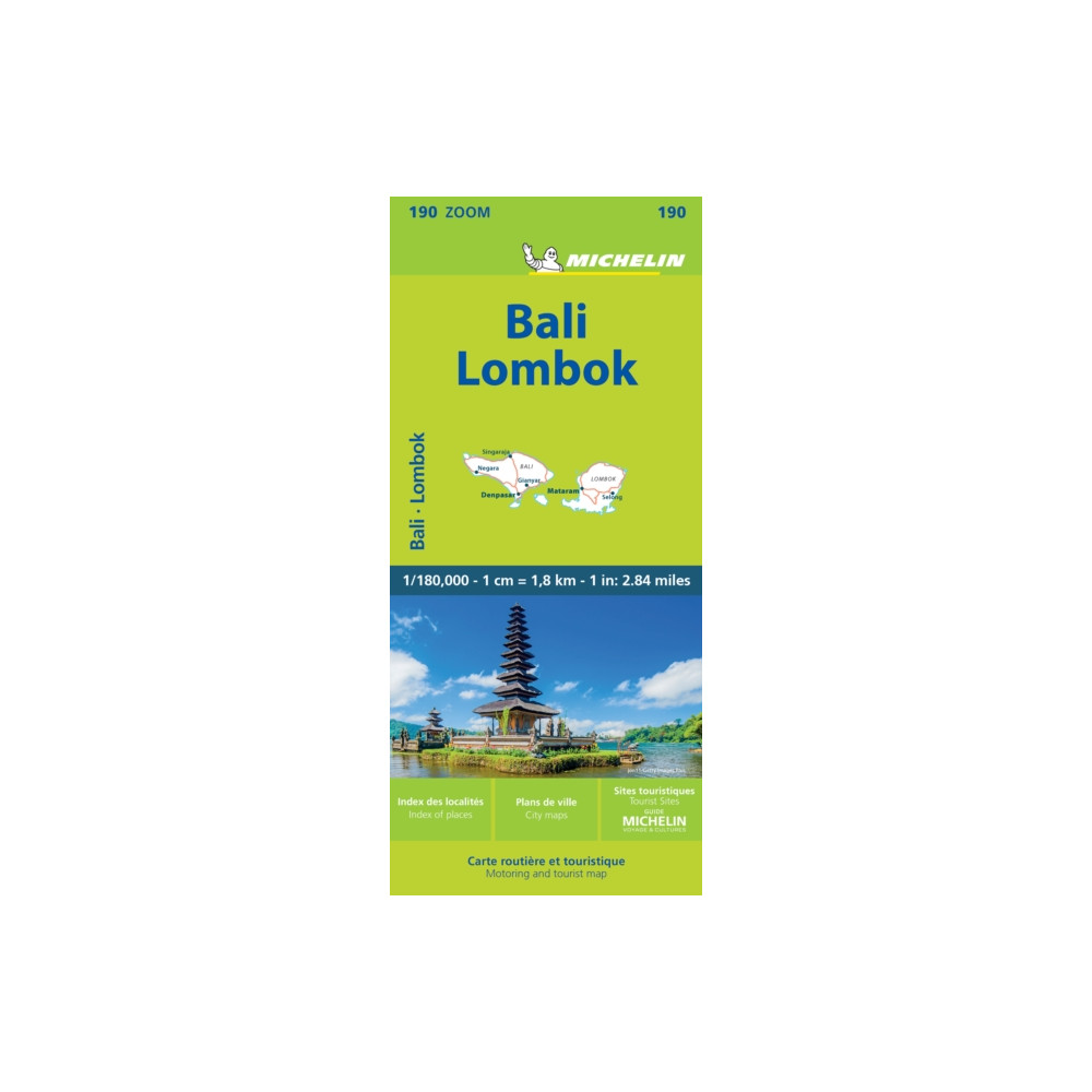 Produktbild för Bali-Lombok - Zoom Map 190