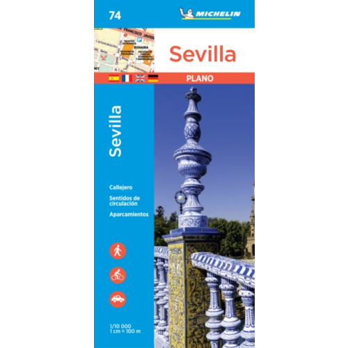 Michelin Editions Des Voyages Sevilla - Michelin City Plan 74