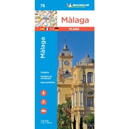 Michelin Editions Des Voyages Malaga - Michelin City Plan 76