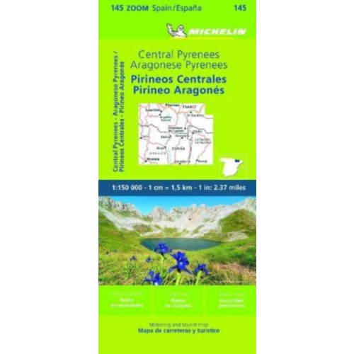 Michelin Editions Des Voyages Pyrenees Central - Zoom Map 145