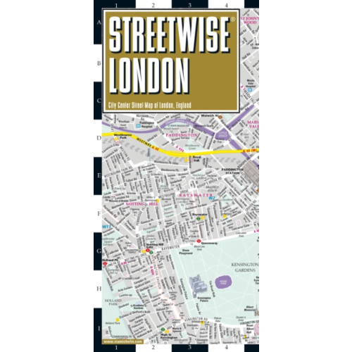 Michelin Editions Des Voyages Streetwise London Map - Laminated City Center Street Map of London, England