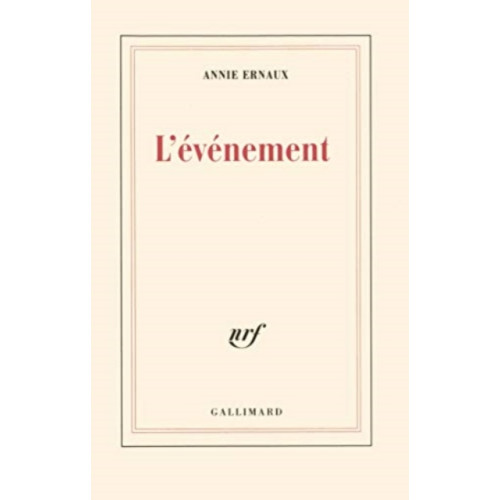 Gallimard Levenement (häftad, eng)