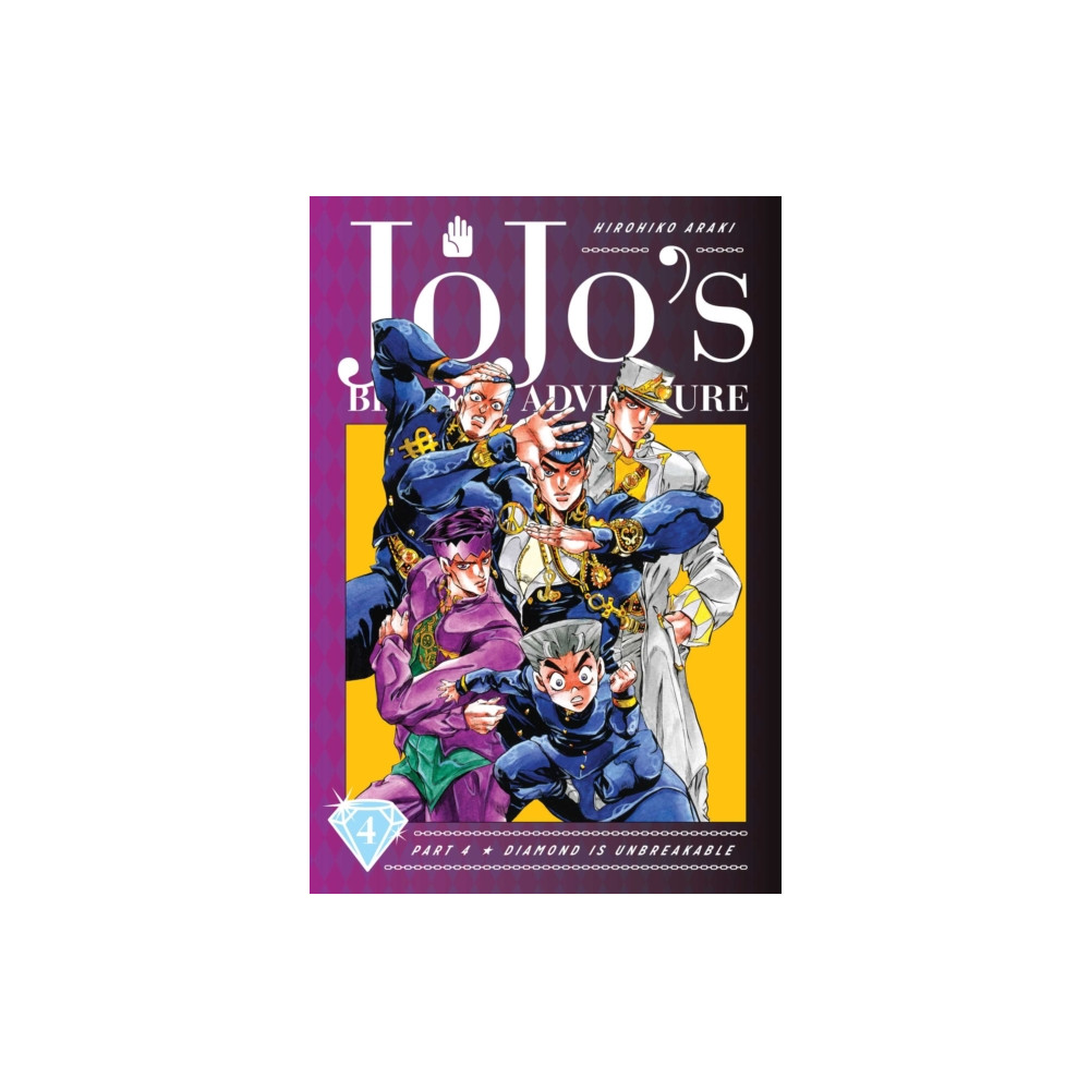Produktbild för JoJo's Bizarre Adventure: Part 4--Diamond Is Unbreakable, Vol. 4 (inbunden, eng)