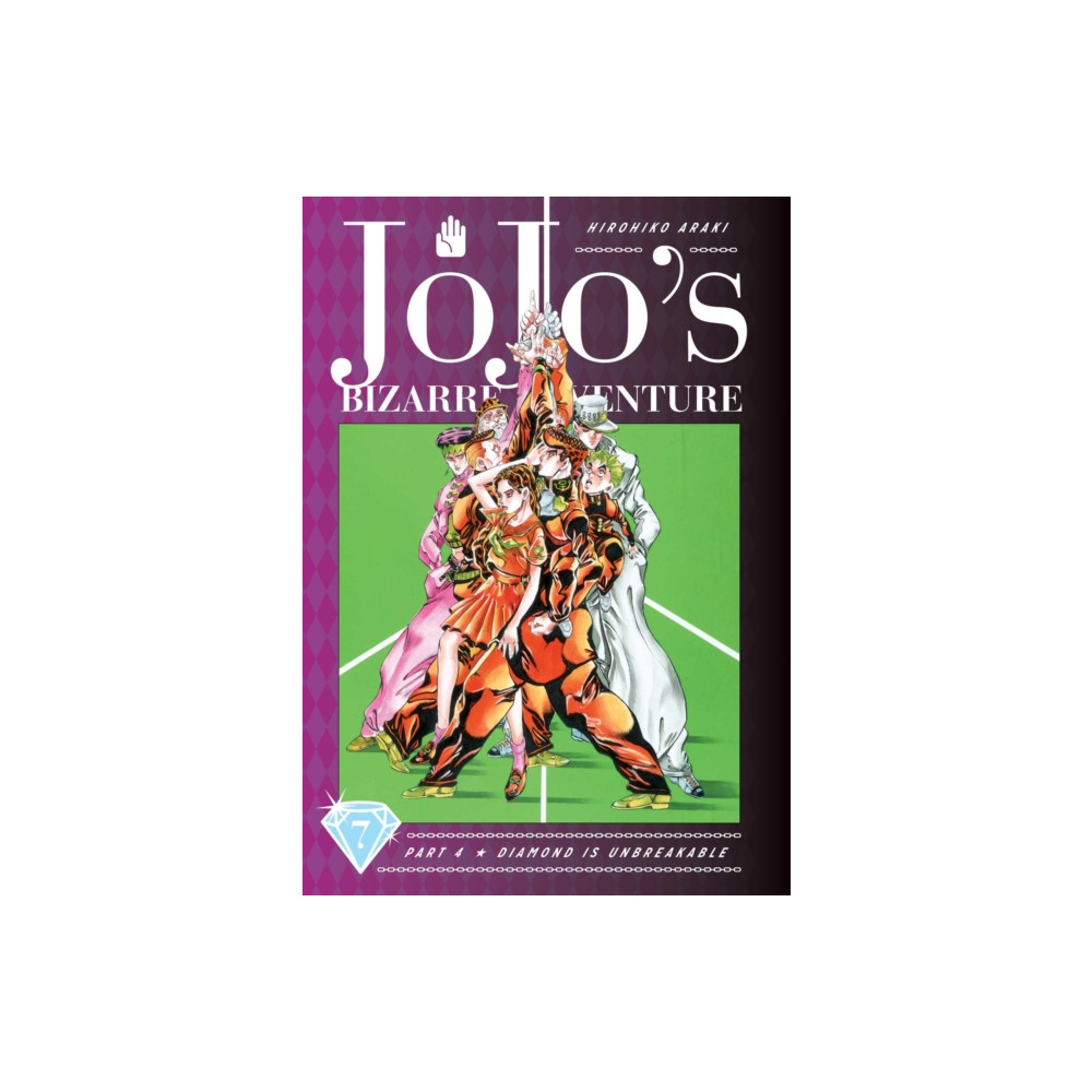 Produktbild för JoJo's Bizarre Adventure: Part 4--Diamond Is Unbreakable, Vol. 7 (inbunden, eng)