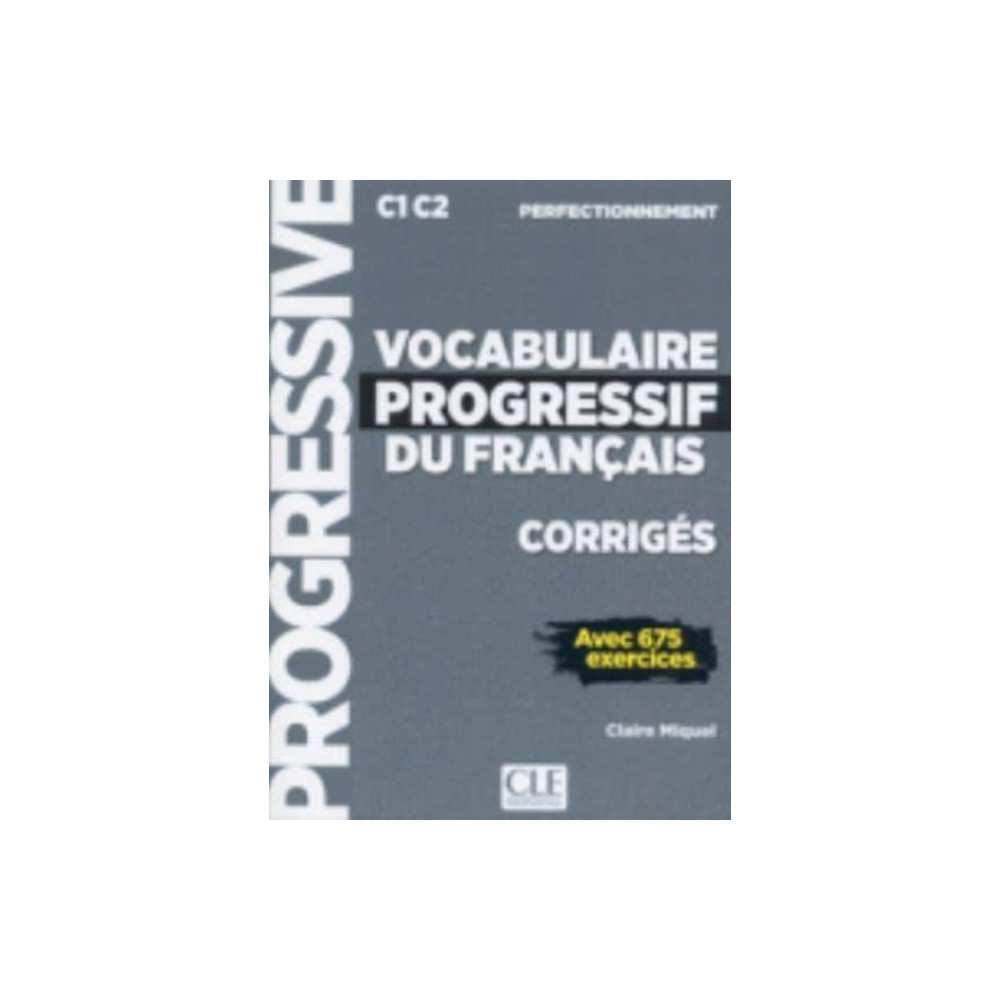 Produktbild för Vocabulaire progressif du francais - Niveau perfectionnement (C1/C2) - Corriges (häftad, fre)