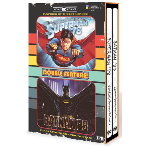 DC Comics Superman '78/Batman '89 Box Set (inbunden, eng)