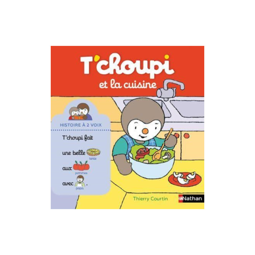 Produktbild för T'choupi et la cuisine (inbunden, fre)