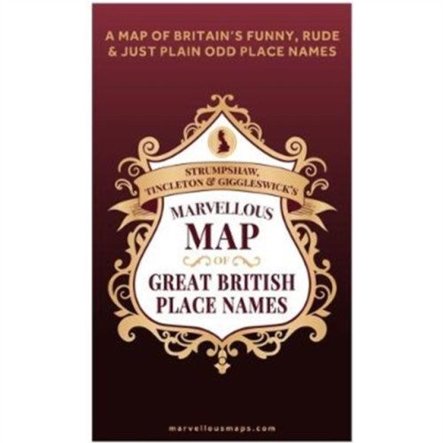 Marvellous Maps Marvellous Map of Great British Place Names