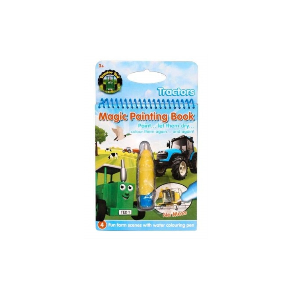 Produktbild för Tractor Ted  Magic Painting Book  - Tractors (häftad, eng)