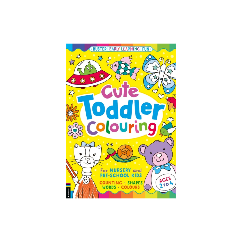 Produktbild för Cute Toddler Colouring (häftad, eng)