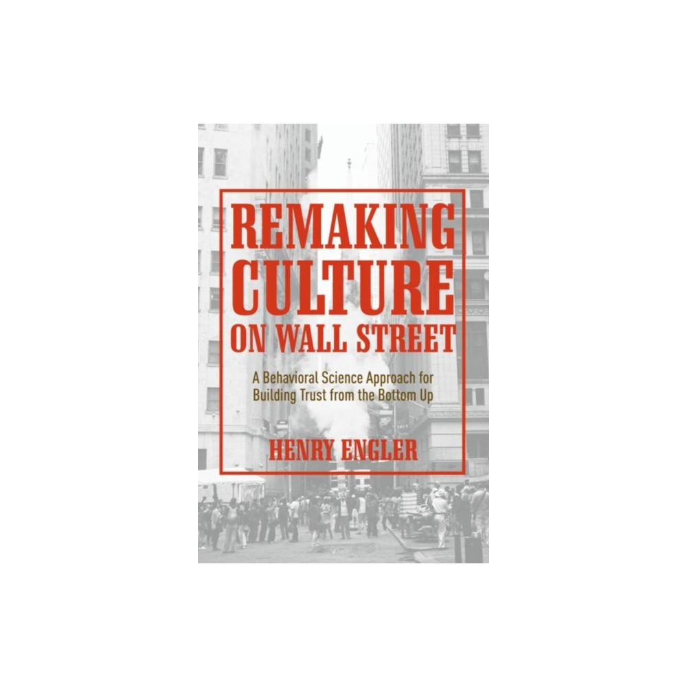 Produktbild för Remaking Culture on Wall Street (inbunden, eng)
