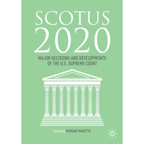 Springer Nature Switzerland AG SCOTUS 2020 (häftad, eng)