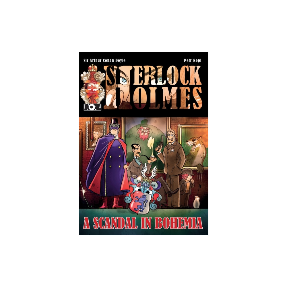 Produktbild för A Scandal in Bohemia - A Sherlock Holmes Graphic Novel (häftad, eng)