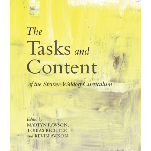 Floris Books The Tasks and Content of the Steiner-Waldorf Curriculum (häftad, eng)