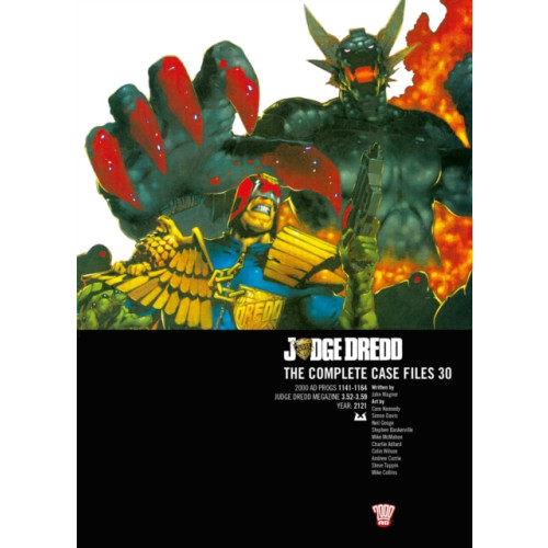 Rebellion Publishing Ltd. Judge Dredd: The Complete Case Files 30 (häftad, eng)