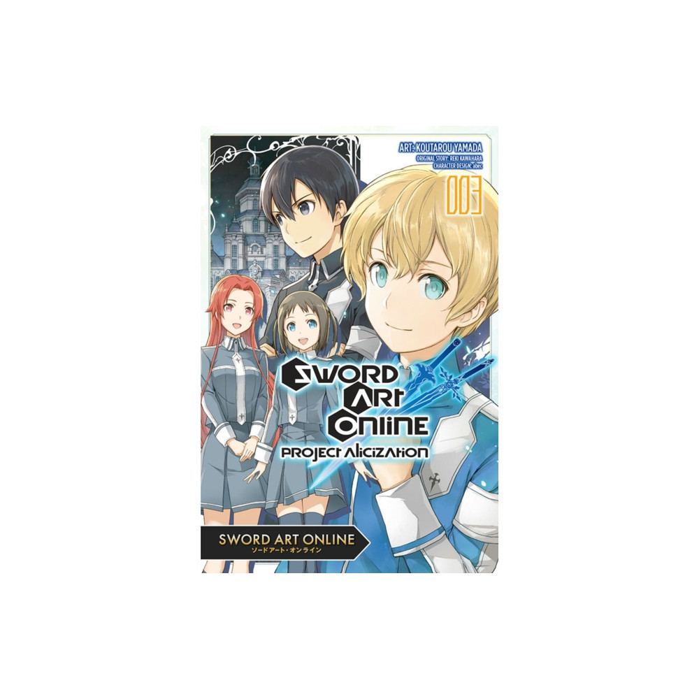 Produktbild för Sword Art Online: Project Alicization, Vol. 3 (manga) (häftad, eng)