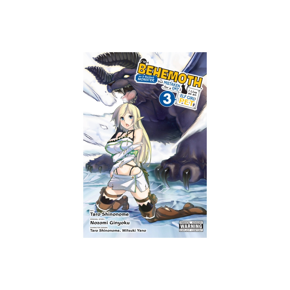 Produktbild för I'm a Behemoth, an S-Ranked Monster, but Mistaken for a Cat, I Live as an Elf Girl's Pet, Vol. 3 (manga) (häftad, eng)