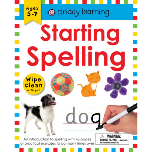 St. Martin's Publishing Group Wipe Clean Workbook: Starting Spelling (bok, spiral, eng)