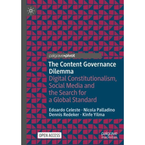 Springer International Publishing AG The Content Governance Dilemma (inbunden, eng)