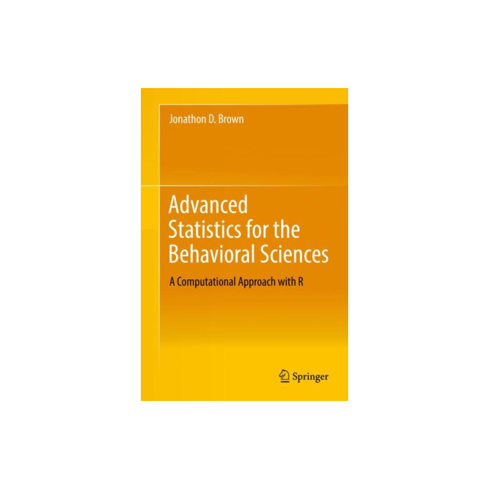 Produktbild för Advanced Statistics for the Behavioral Sciences (inbunden, eng)