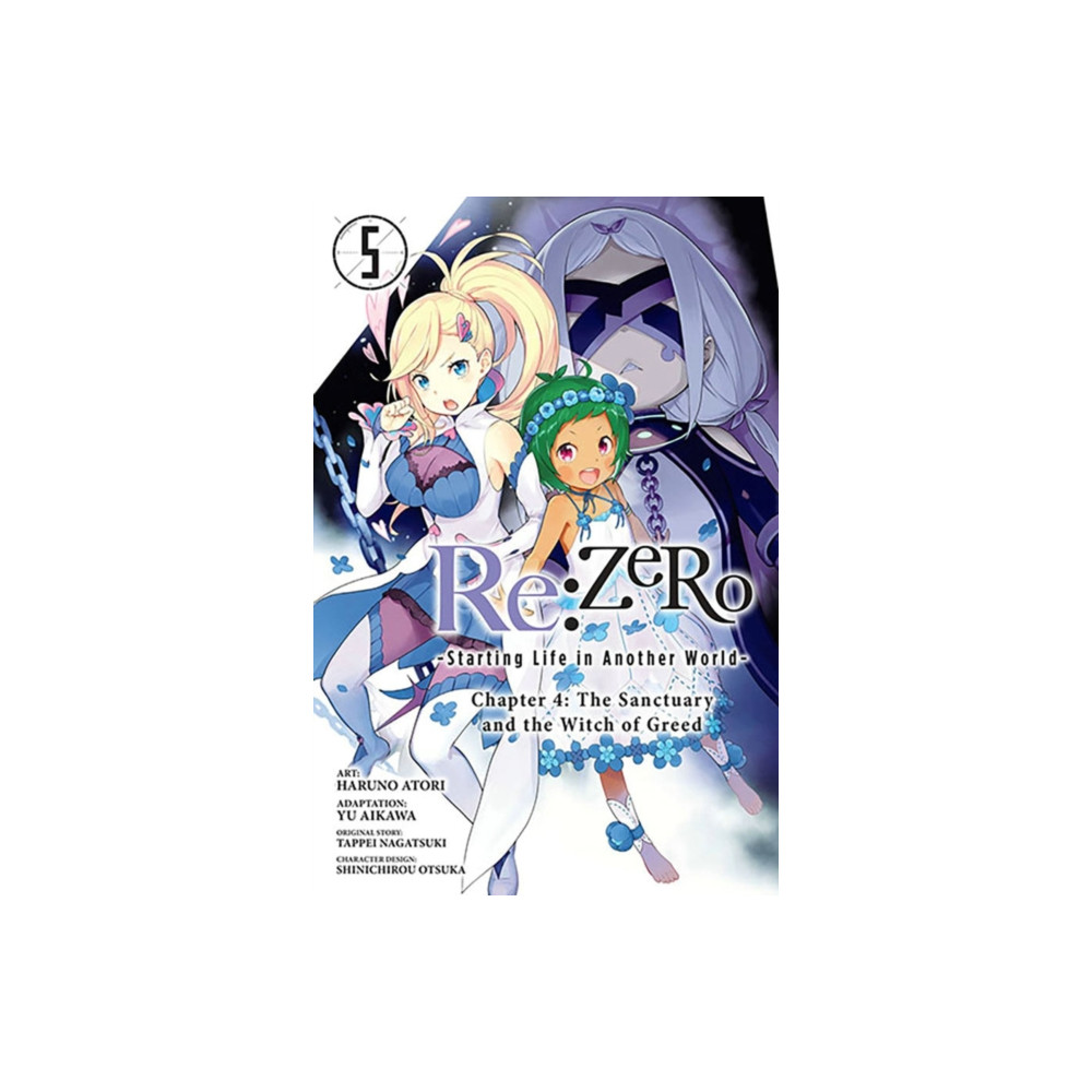 Produktbild för Re:ZERO -Starting Life in Another World-, Chapter 4: The Sanctuary and the Witch of Greed, Vol. 5 (manga) (häftad, eng)