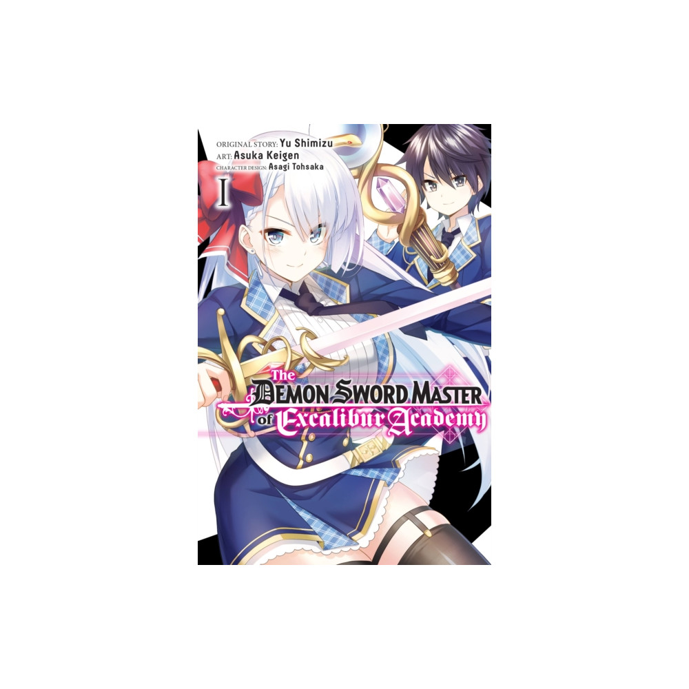 Produktbild för The Demon Sword Master of Excalibur Academy, Vol. 1 (manga) (häftad, eng)