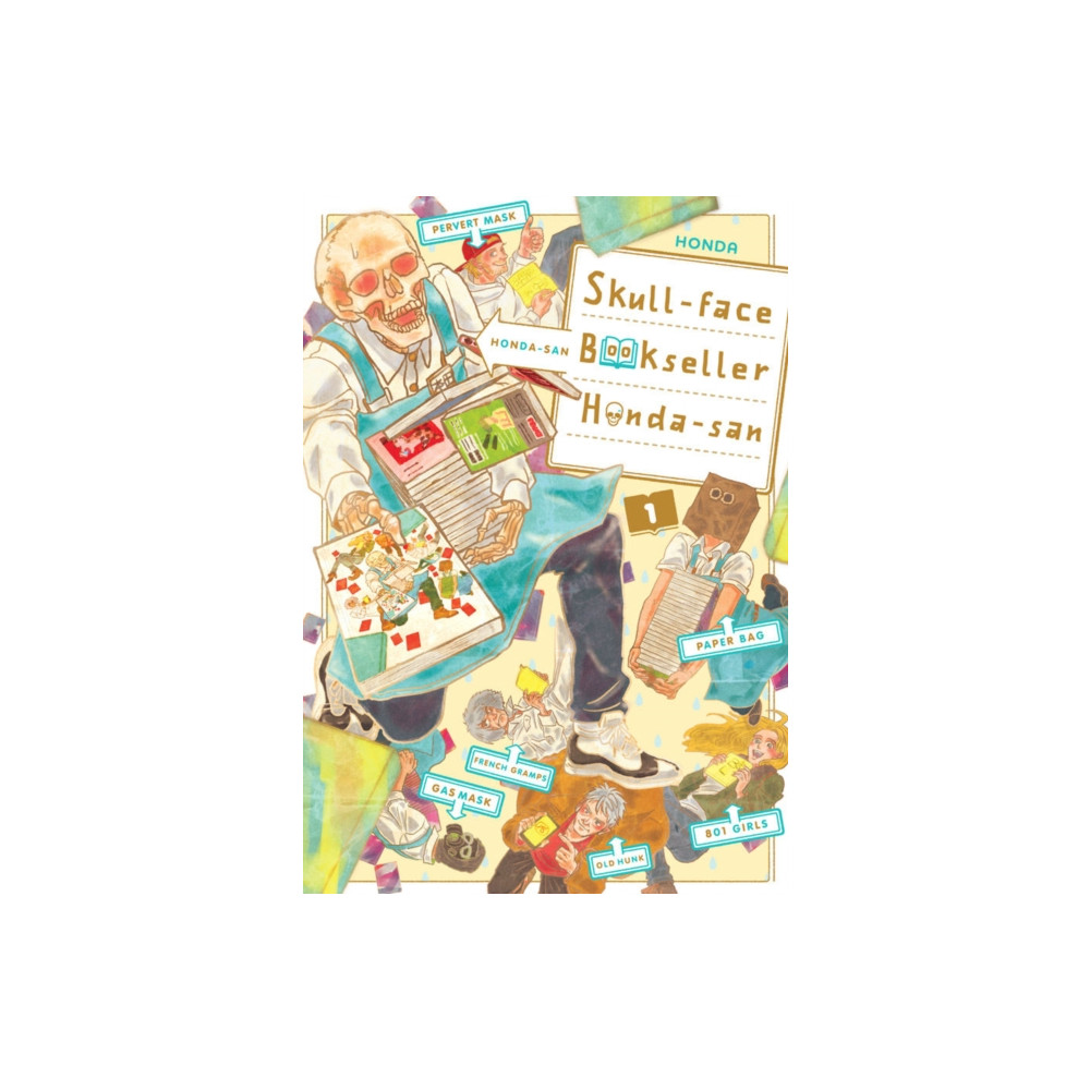 Produktbild för Skull-face Bookseller Honda-san, Vol. 1 (häftad, eng)
