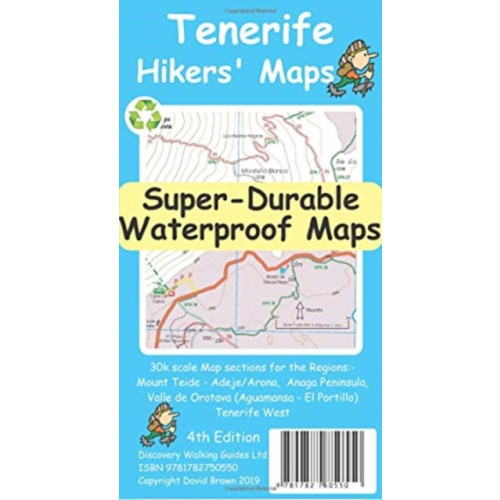 Discovery Walking Guides Ltd Tenerife Hikers Maps
