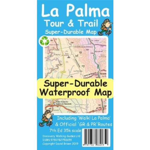 Discovery Walking Guides Ltd La Palma Tour & Trail Map