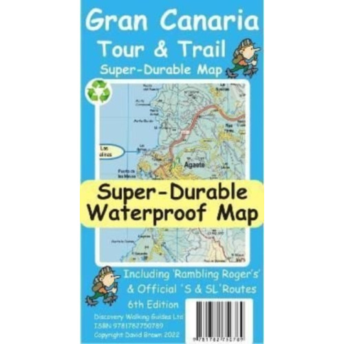 Discovery Walking Guides Ltd Gran Canaria Tour and Trail Map