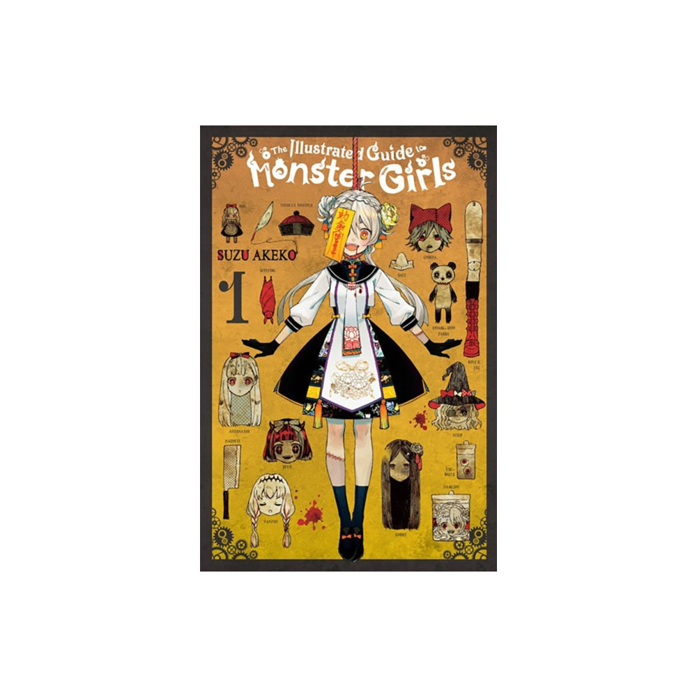 Produktbild för The Illustrated Guide to Monster Girls, Vol. 1 (häftad, eng)