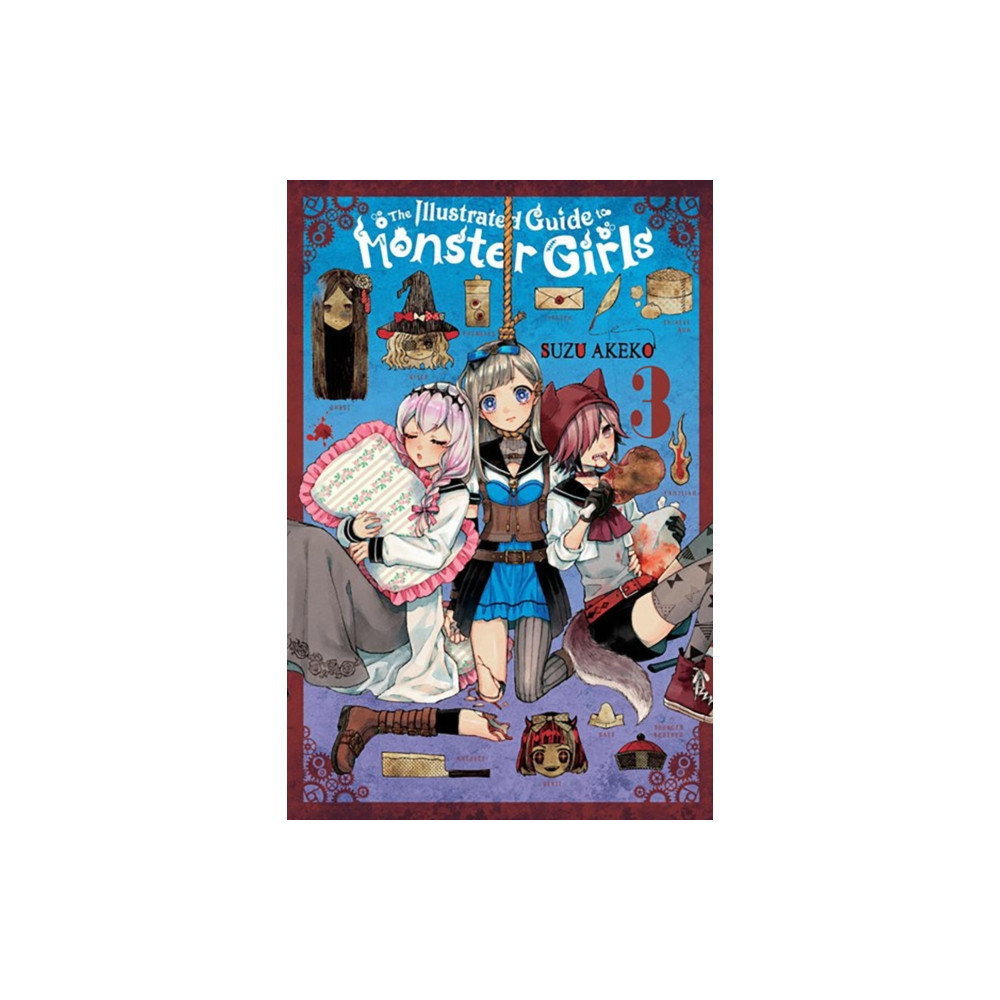 Produktbild för The Illustrated Guide to Monster Girls, Vol. 3 (häftad, eng)
