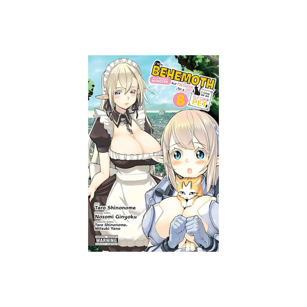 Produktbild för I'm a Behemoth, an S-Ranked Monster, but Mistaken for a Cat, I Live as an Elf Girl's Pet, Vol. 8 (manga) (häftad, eng)